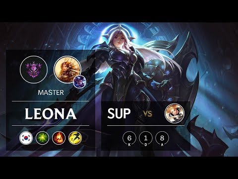 Leona Support vs Lux - KR Master Patch 9.12