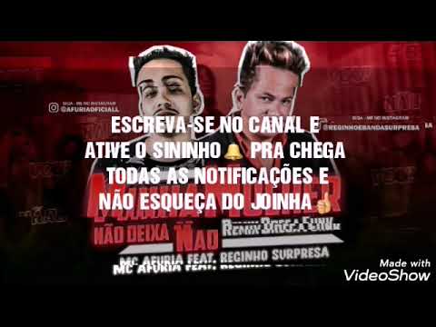 ⭕MC AFURIA FEAT . REGINHO  SURPRESA   (""MINHA MULHER NÃO DEIXA NÃO REMIX BREGA FUNK"")