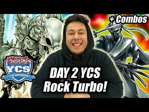 Yu-Gi-Oh! DAY 2 YCS PASADENA ROCK TURBO LOCKDOWN DECK PROFILE! + COMBOS FT. ROBERTO ARANDA!