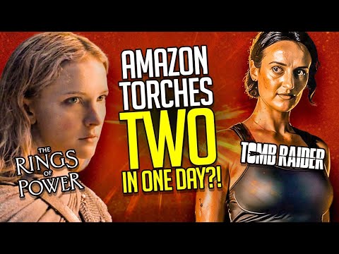 Amazon DESTROYS both TOMB RAIDER and LORD OF THE RINGS On The Same Day!?