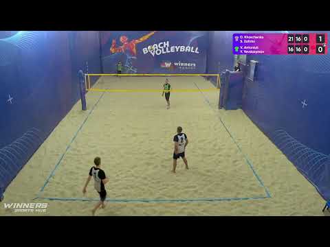 21:00 D. Kharchenko / S. Zalizko - V. Antoniuk / Y. Yevdokymov 01.01.2023 | Winners Beach Volleyball