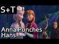 Frozen Anna Punches Hans Hebrew Subs Translation