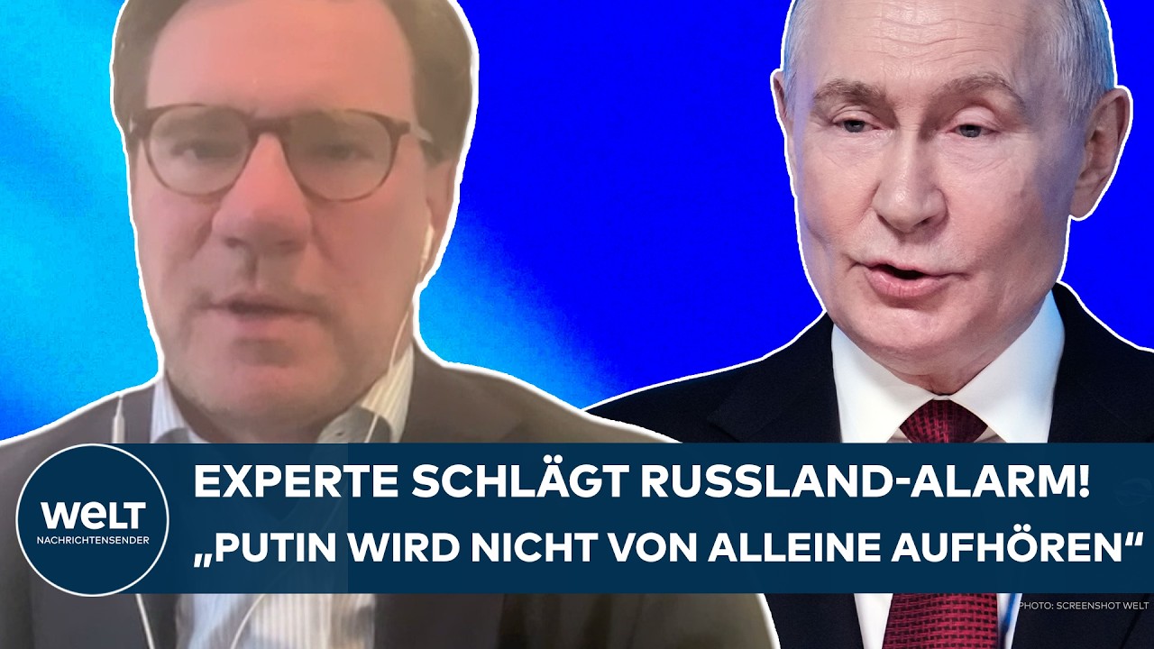 "PUTIN WIRD NICHT VON ALLEINE AUFHÖREN": Krasse Russland-Warnung! Experte schlägt Alarm