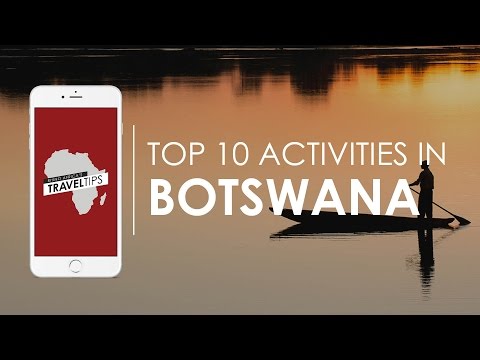 What are the top 10 activities in Botswana? Rhino Africa's Travel Tips