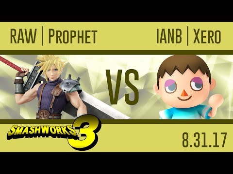 RAW | Prophet (Cloud) vs IANB | Xero (Villager) - SmashWorks 3 - Wii U