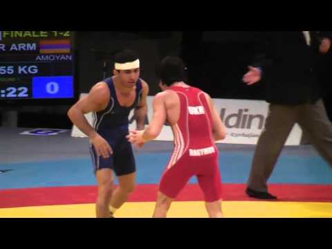 EM2011 FINAL RINGEN GR 55KG  RAGYMOV (UKR) - AMOYAN (ARM)  EZDI
