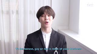 FAKE SUBS BTS JIMIN Answering 10 Questions From Fa