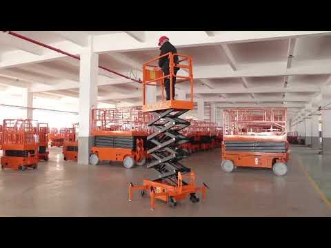 Nacelle ciseaux semi électrique 6m NC6M MNG SORARE_1