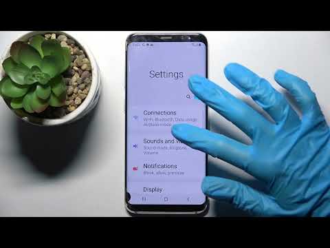 How to Turn On/Off Auto-Correction in SAMSUNG Galaxy S8 - Manage Keyboard Settings