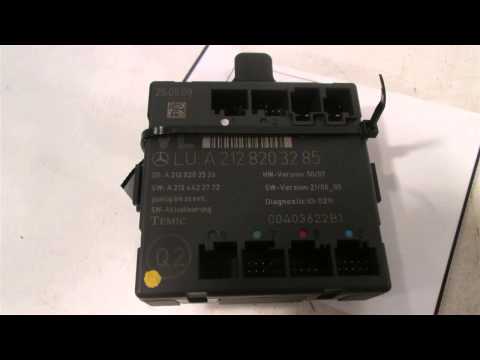 2010 Mercedes C300 LF Seat Switch 2128203285 - mbiparts.com Used OEM Mercedes Parts - Dismant... OEM