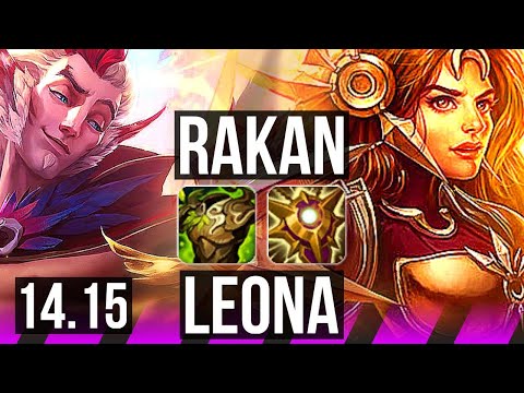 RAKAN & Kai'Sa vs LEONA & Jhin (SUP) | 5k comeback, Rank 9 Rakan, 2/3/18 | EUW Challenger | 14.15