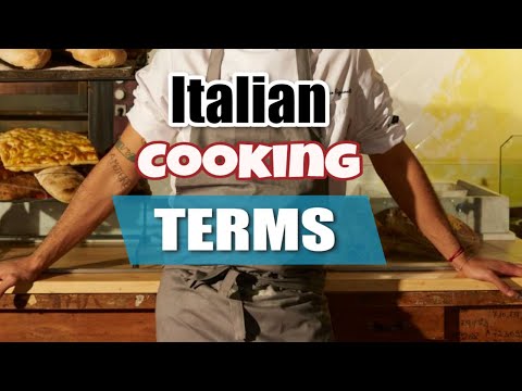 Italian Cooking words. What does this mean?