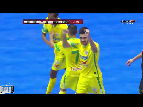 Gols Copagril X Magnus Futsal | 1ª Rodada | Liga Nacional de Futsal 2016 (18/04/2016)