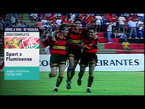 SD/HD⁶⁰ | Jogo Completo - Sport 6 x 0 Fluminense pelo Campeonato Brasileiro de 1996