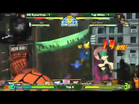 HD Kyzertron vs 1up Miles - Top 8 EGL 4 MVC3
