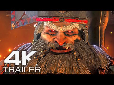 WARHAMMER III: Forge Of The Chaos Dwarfs Trailer (2023) Total War | New Action Games 4K