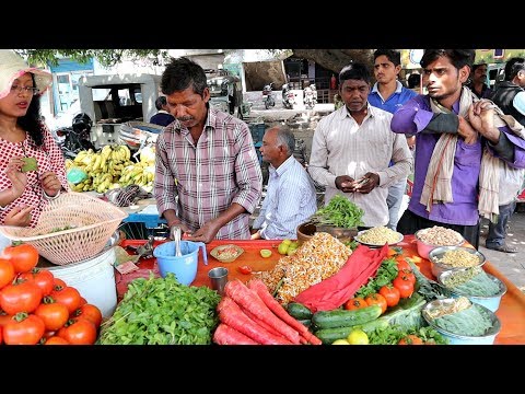 Salute Him - Hard Working Old Man Selling Healthy Ankur Chana | Lucknow Street Food Video