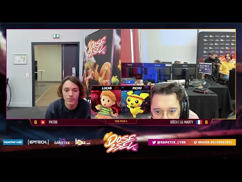 DOSE2SEL IS BACK ! Pools - PATOO (Lucas) Vs. Bûch | Lil Marty (Pichu)