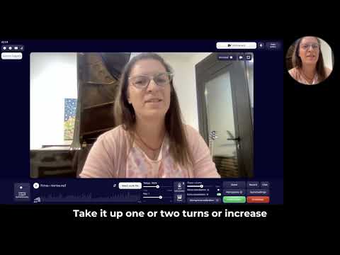 HOW MOOZ WORKS: REAL TEACHER DEMO | Online music lesson app for teachers