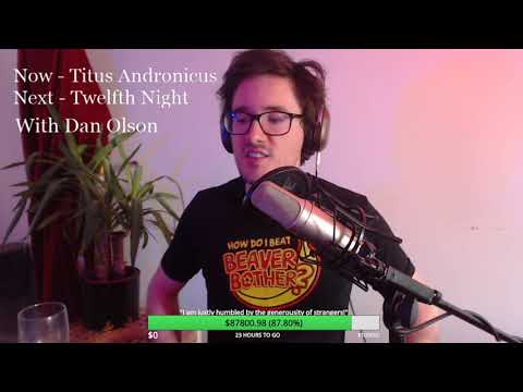 Titus Andronicus, Twelfth Night, Merry Wives of Windsor (Shakespeare Charity Stream 14)