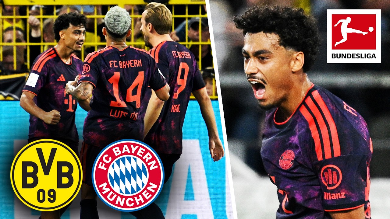 Bayern’s First Goal of the Season 💥 BROWN DEBUT GOAL