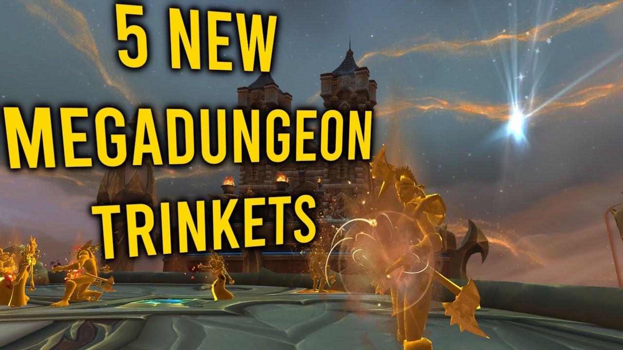 5 NEW MEGADUNGEON TRINKETS coming in Patch 10.1.5