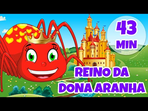Reino da Dona Aranha - Giramille 43 min | Desenho Animado Musical