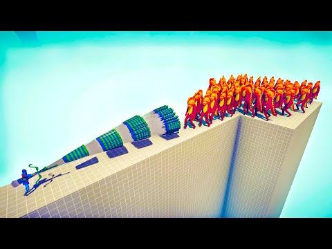 50x TITANOSAURUS vs EVERY GOD -🏹 Totally Accurate Battle Simulator - TABS