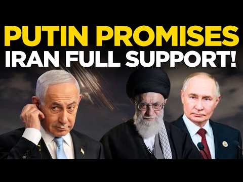 LIVE | Kremlin Declares Support for Tehran While Putin Rips Into Western and Israeli Attacks!