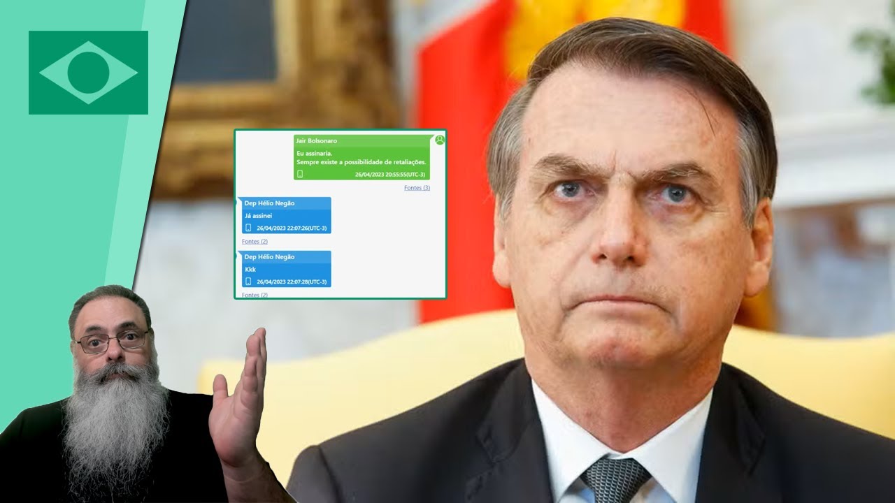 POR QUE jornais estão VAZANDO MENSAGENS ANTIGAS de BOLSONARO? O que ESTÁ POR TRÁS DISSO?