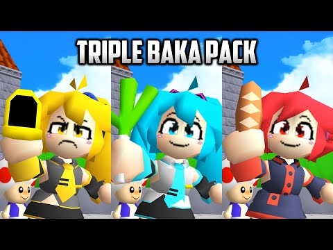 ⭐ Super Mario 64 PC Port - Triple Baka Pack v1, v2, v3 & v4