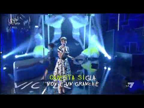 VICTOR VITORIA - La sigla di Arisa