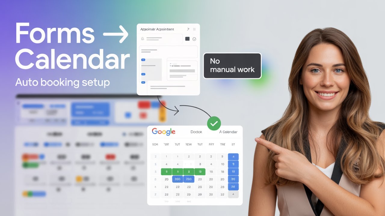 How to Link Google Forms with Google Calendar Using a Booking Add-On