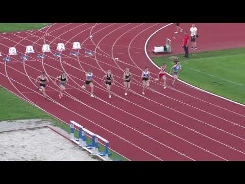 100m [Ž], FINALE, HRU18 Jurčić 1. i Penezić 2. - Pojedinačno PH za mlađe juniore i juniorke 2022