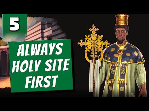 Civ 6 But I Build Holy Sites First - A Pleasant Surprise [#5]