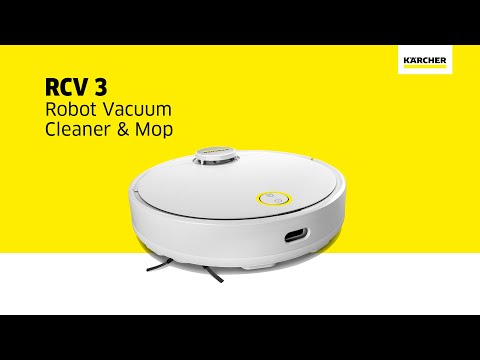 NEW RCV 3 Robot Vacuum and Mop | Kärcher Australia