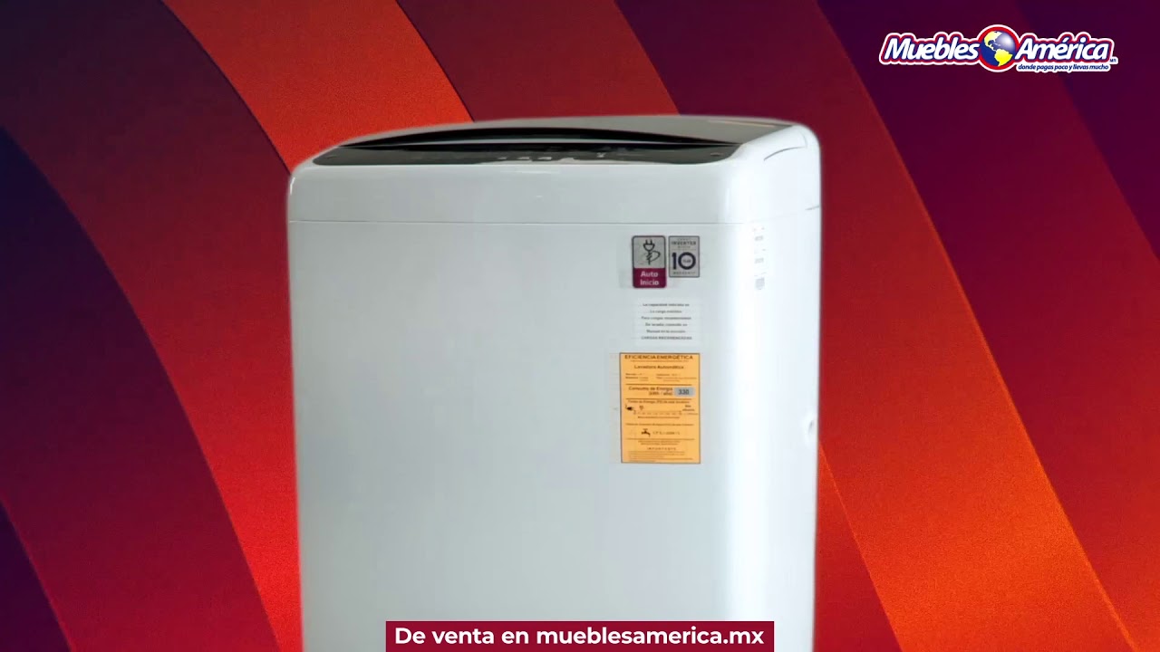 Watch Encuentra la Lavadora LG 19 gk Wt19Wsb en Muebles América Now Encuentra la Lavadora LG 19 gk Wt19Wsb en Muebles América