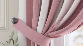 Комплект штор «Берлион (розовый)» — видео о товаре