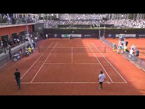 LIVE: Jannik Sinner's First Practice in Rome