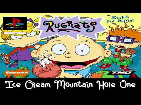 Rugrats: Search For Reptar | PS1 | OST - Ice Cream Mountain - Hole One (4K)