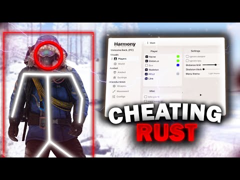DOMINATING OFFICAL SERVER with POWERFUL RUST CHEAT...