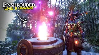 Enshrouded - Level 9 Flame Altar Upgrade! Big Power Boost & New Gear Tonight