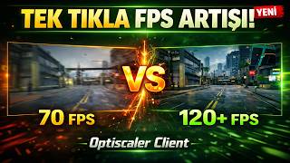 BU MOD İLE HER OYUNDA FPS'İNİZİ UÇURACAKSINIZ! | OPTISCALER CLIENT ÇIK