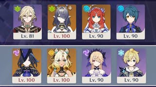 【原神】Ver.Luna VI a 螺旋12層 豊穣開花カーヴェ＆ガトリンデで星9攻略【Genshin Impact】