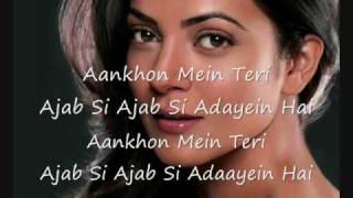 hindi song - Ajab Si hindi+english Lyrics - YouTube
