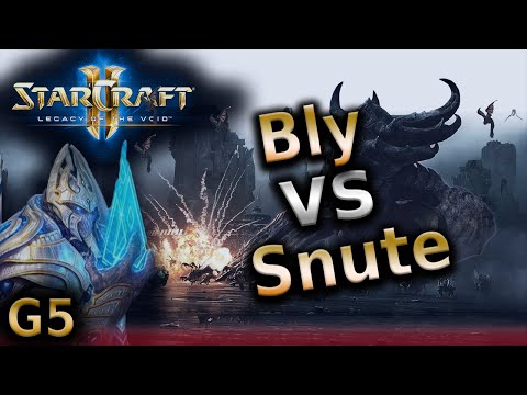 Starcraft 2 LOTV - Bly (Z) vs Snute (Z) - G5 on Central Protocol - Pro tournament