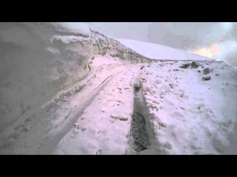 Stranded on Pamir Mountains and Route (M-41) Saghirdasht Pass. By Fatih Aksoy