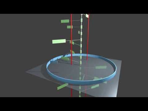 Mechanical Maxwell's Demon in Motion