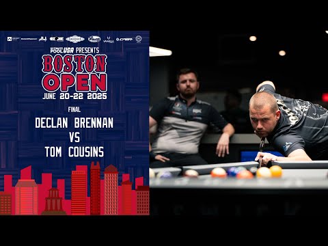 Declan Brennan vs Tom Cousins | Final | Boston Open