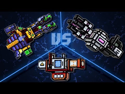 Medusa VS Laser Minigun VS Avalanche - Pixel Gun 3D